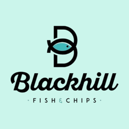 Blackhill Fish and Chips logo.